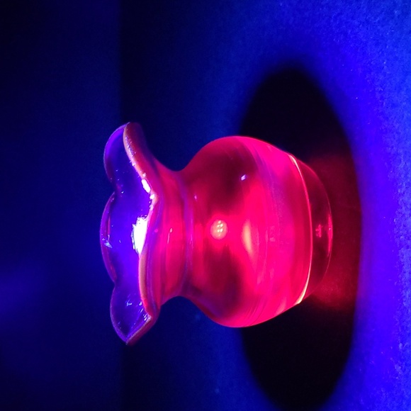 Vintage Iridescent Art Glass Toothpick Holder - Picture 15 of 16